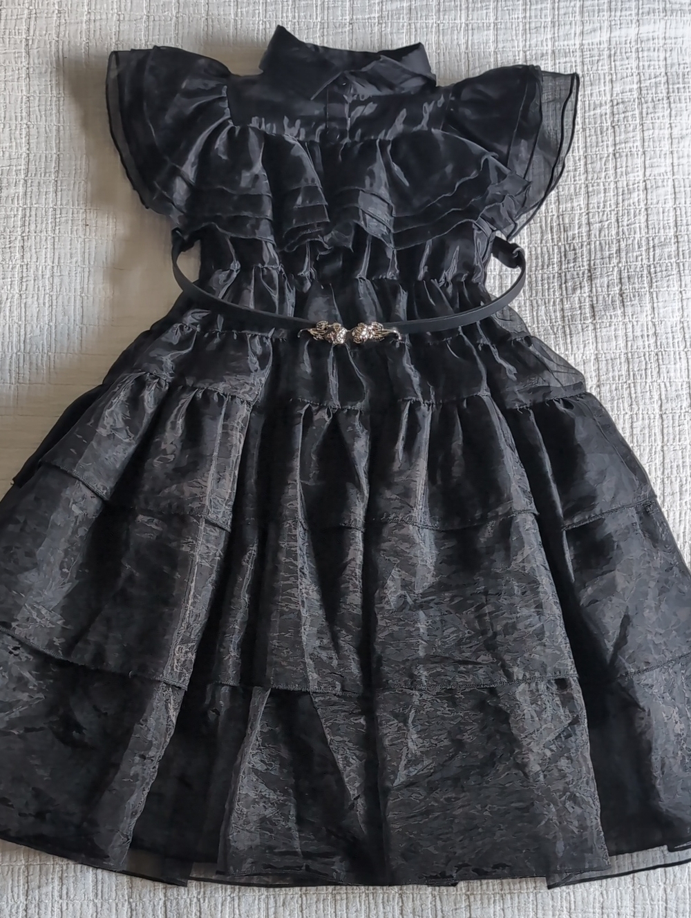 Girls Wednesday Adams Costume